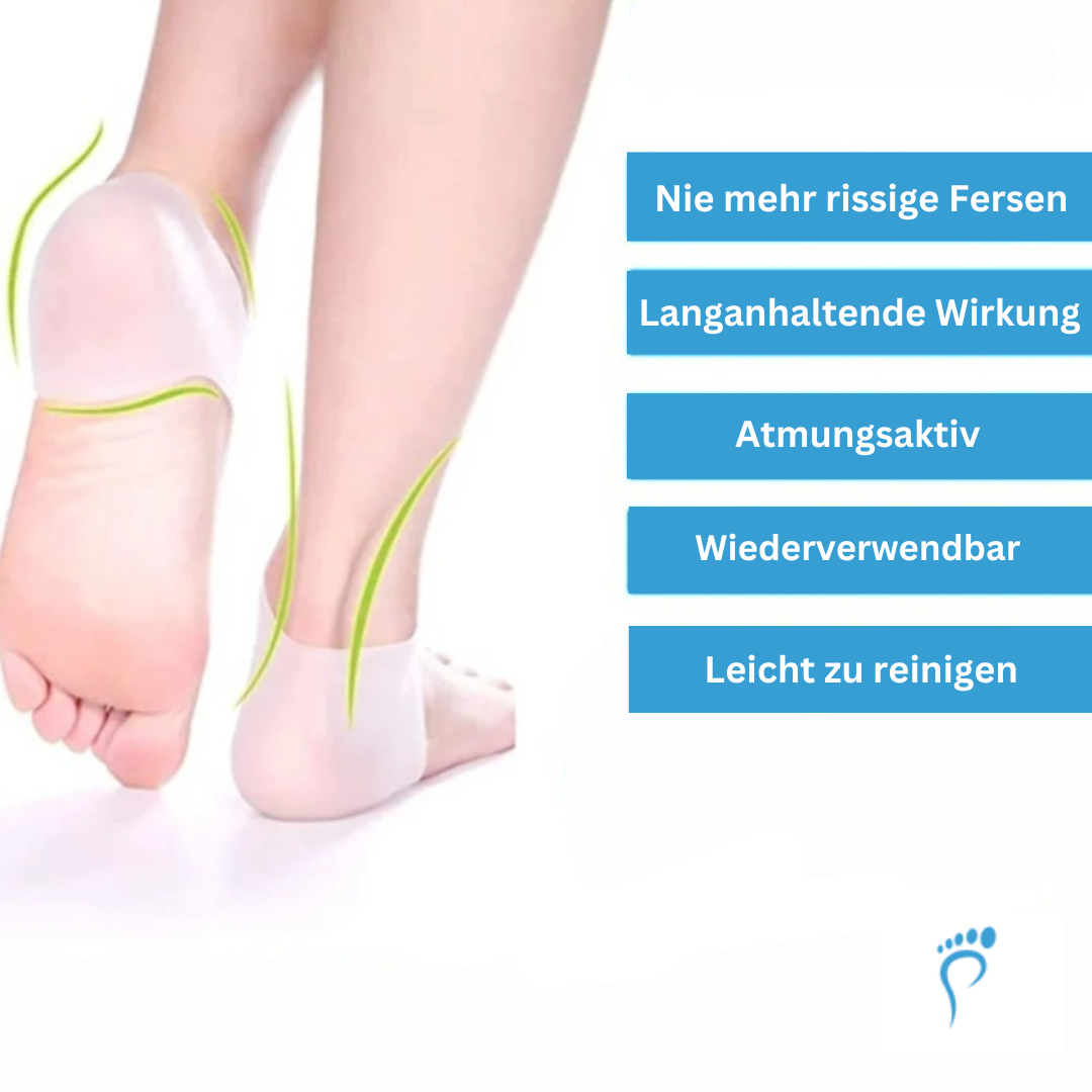 Silikon-Fersensocken Fußpflege ufoot