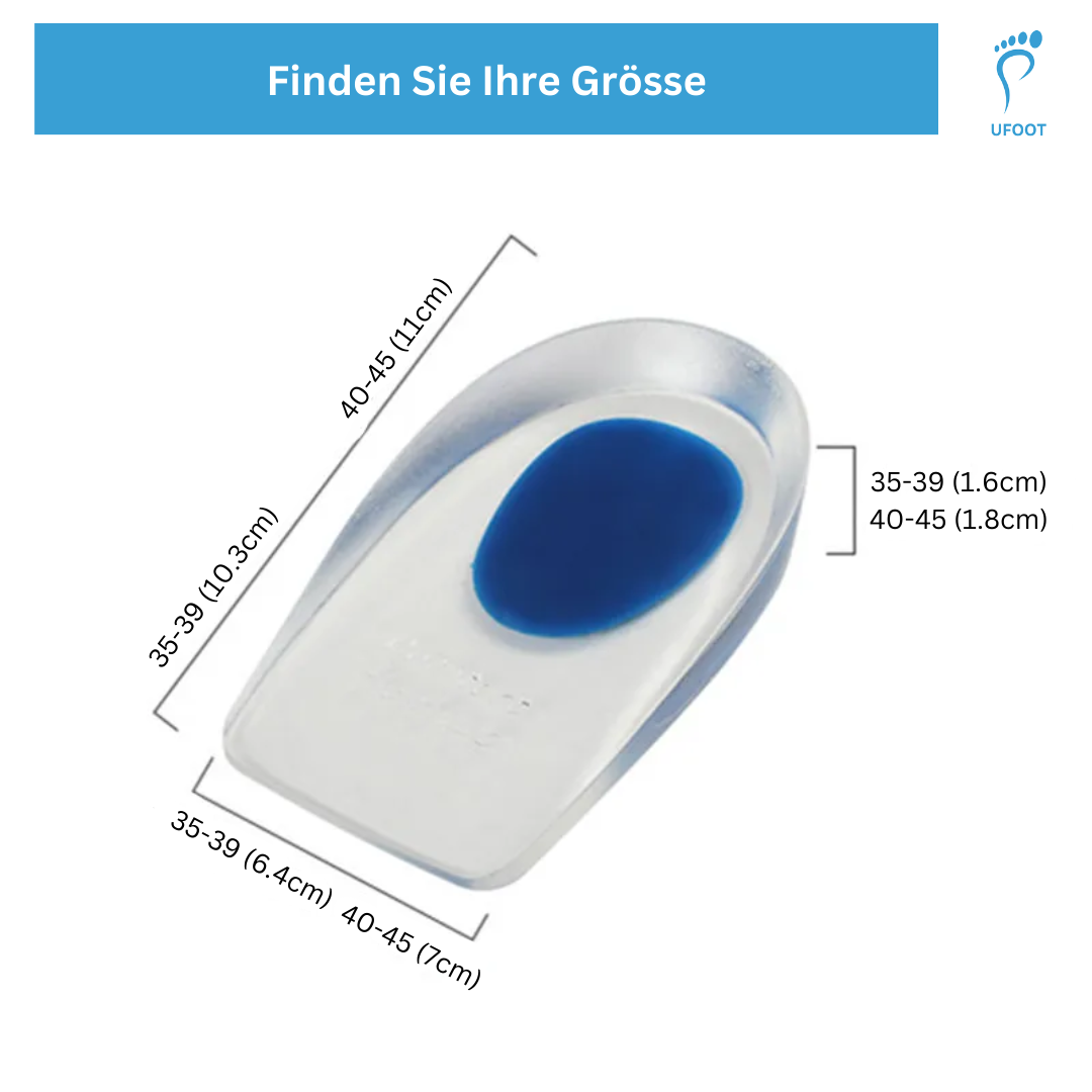 Fersen Schuheinlagen Einlegesohlen & Einlagen ufoot